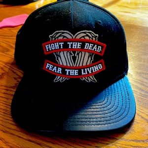Walking Dead Fight the Dead Fear the Living Hat.